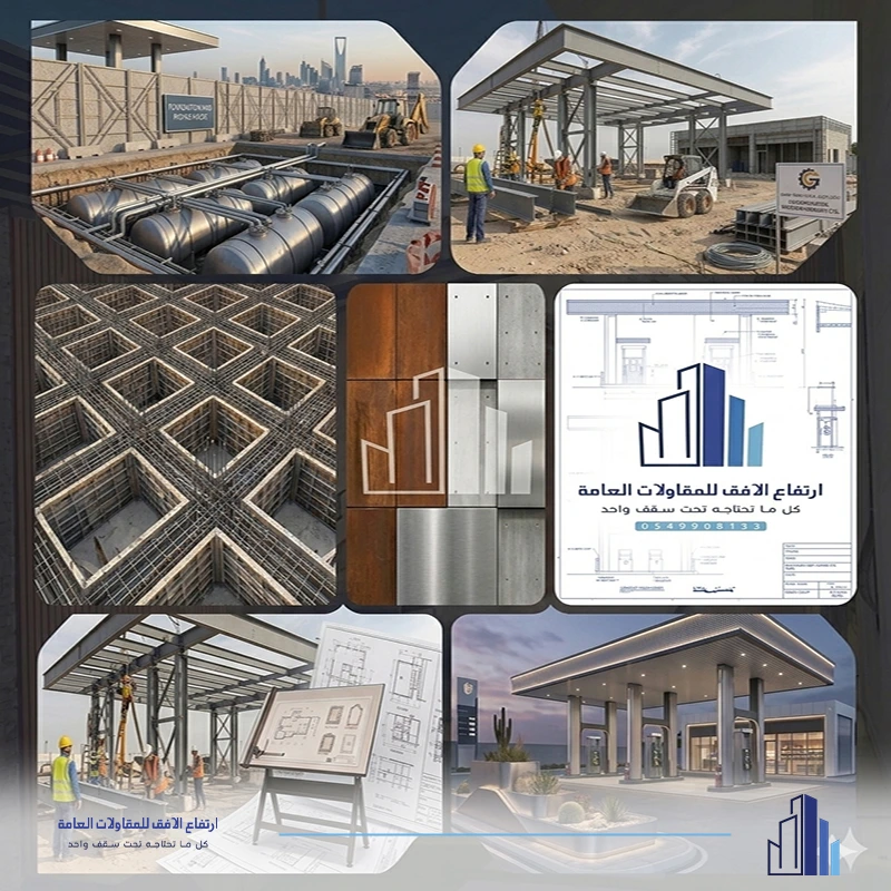 تصميم محطات بنزين بالخبر